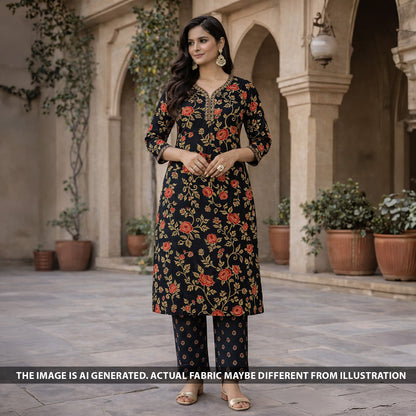 Printed Cambric Cotton Fabric - F6200