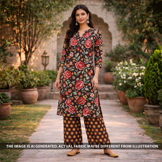 Printed Cambric Cotton Fabric - F6220