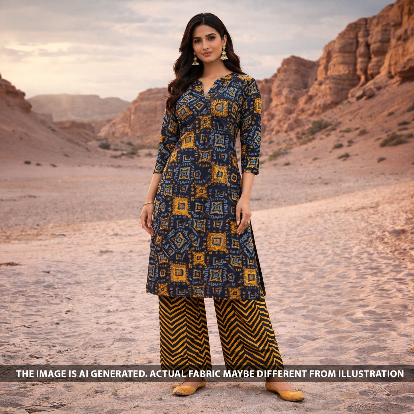 Printed Cambric Cotton Fabric - F6222