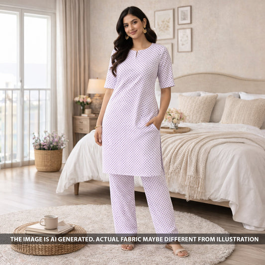 Polka Dot Lizzy Bizzy Cotton Fabric - F6235