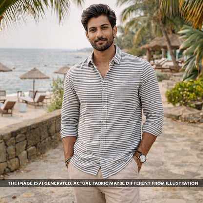 Handloom Cotton Fabric - F6242