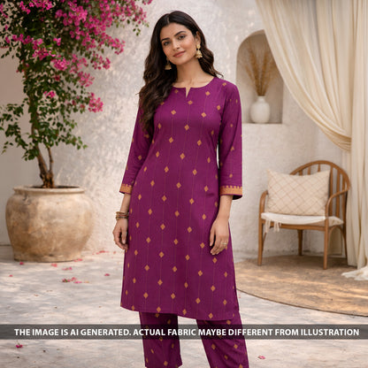 Handloom Cotton Fabric - F6243