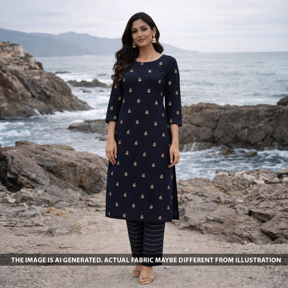 Handloom Cotton Fabric - F6250