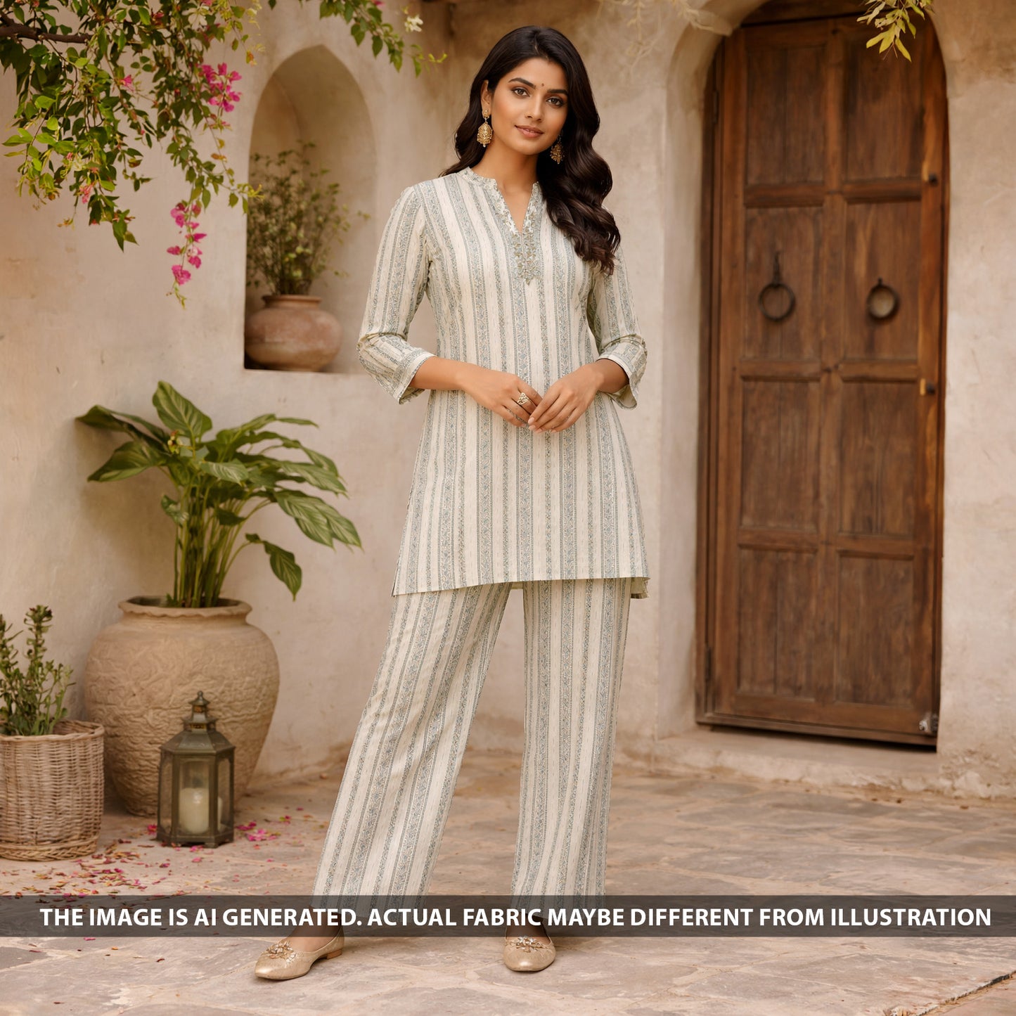 Printed Cambric Cotton Fabric - F6263