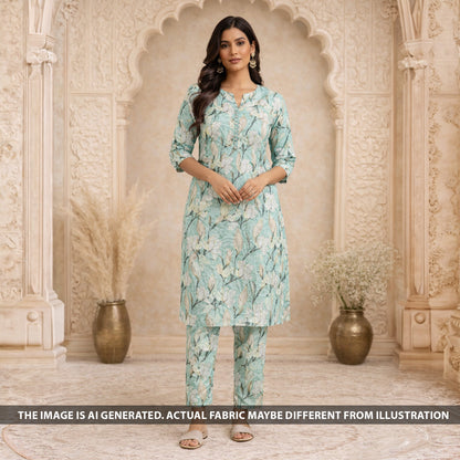 Printed Lizzy Bizzy Cotton Fabric - F6270