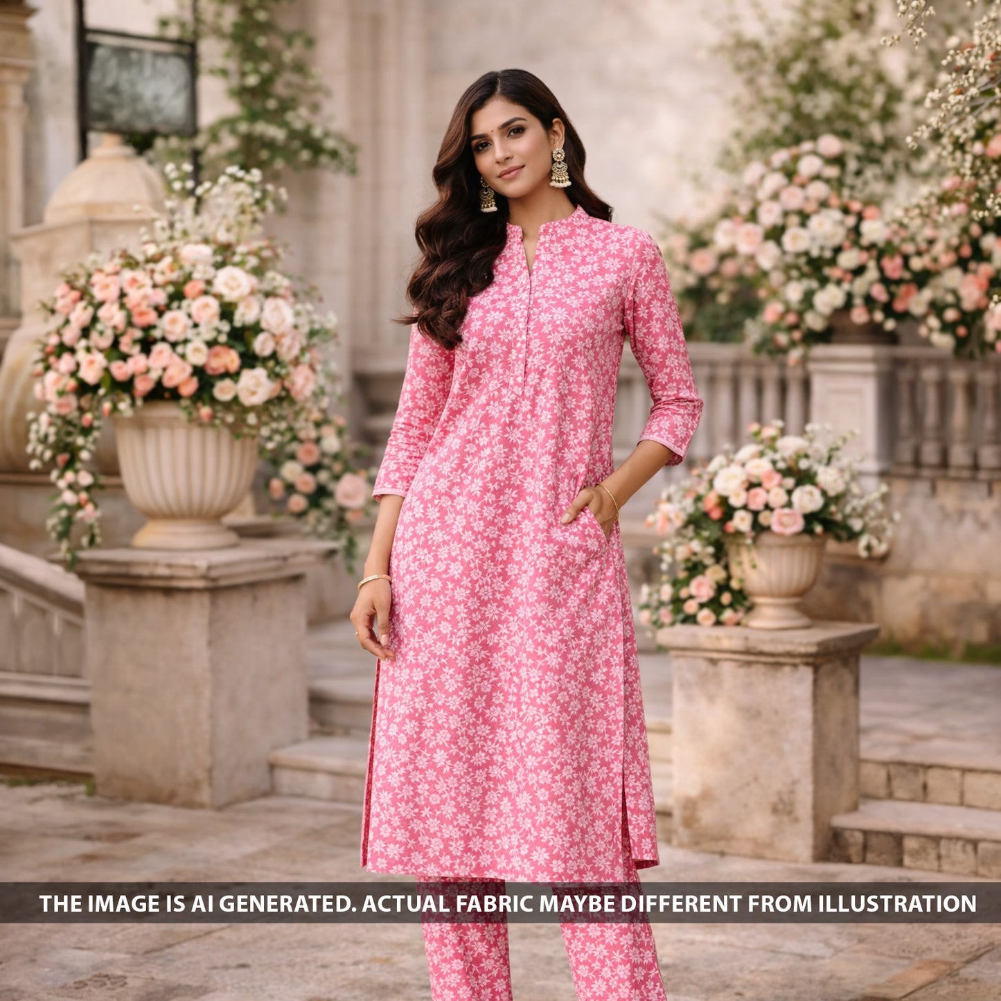 Printed Lizzy Bizzy Cotton Fabric - F6271