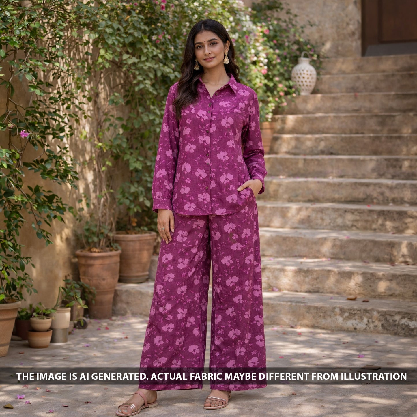 Printed Lizzy Bizzy Cotton Fabric - F6276