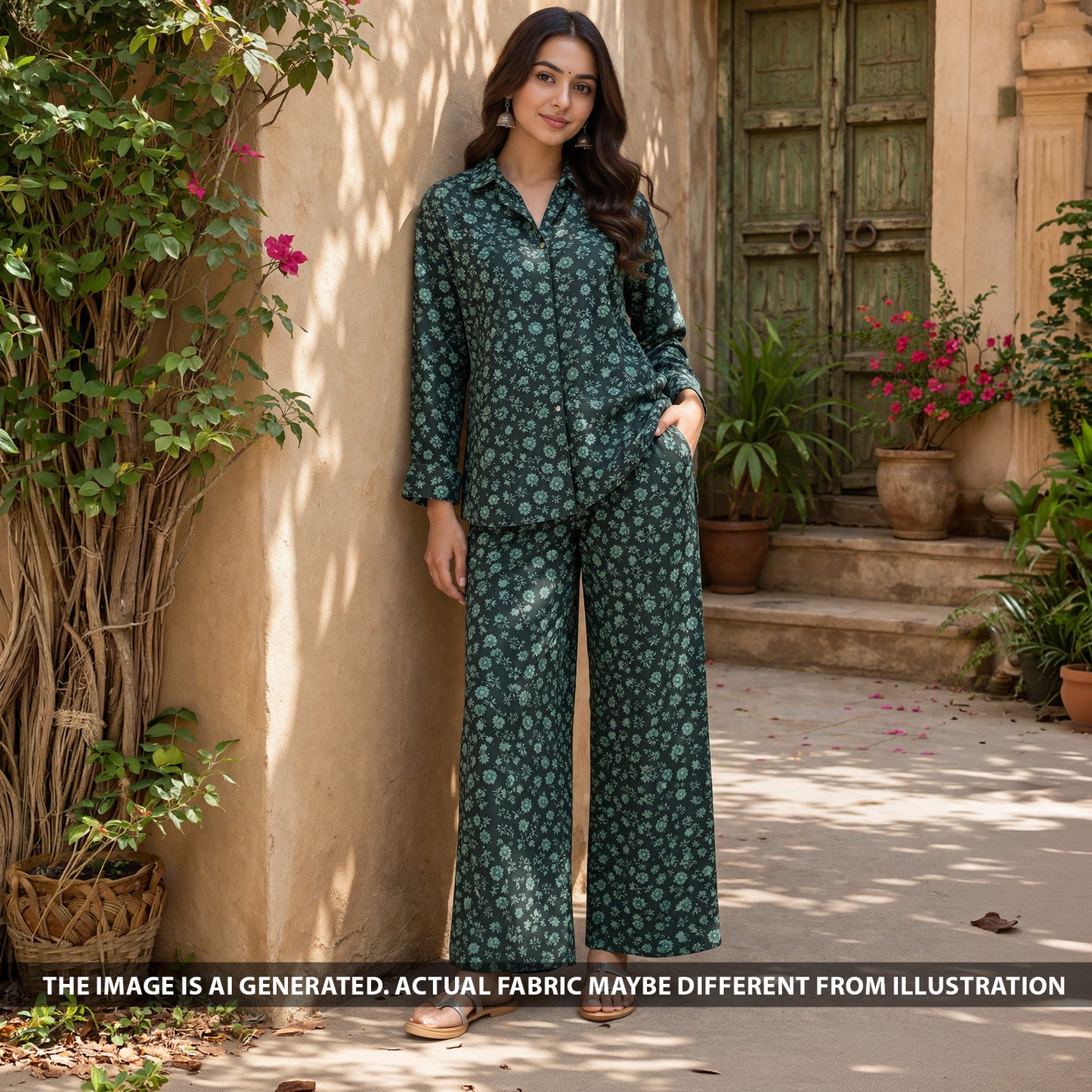 Printed Lizzy Bizzy Cotton Fabric - F6274