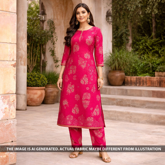 Digital Print Modal Cotton Fabric - F6011