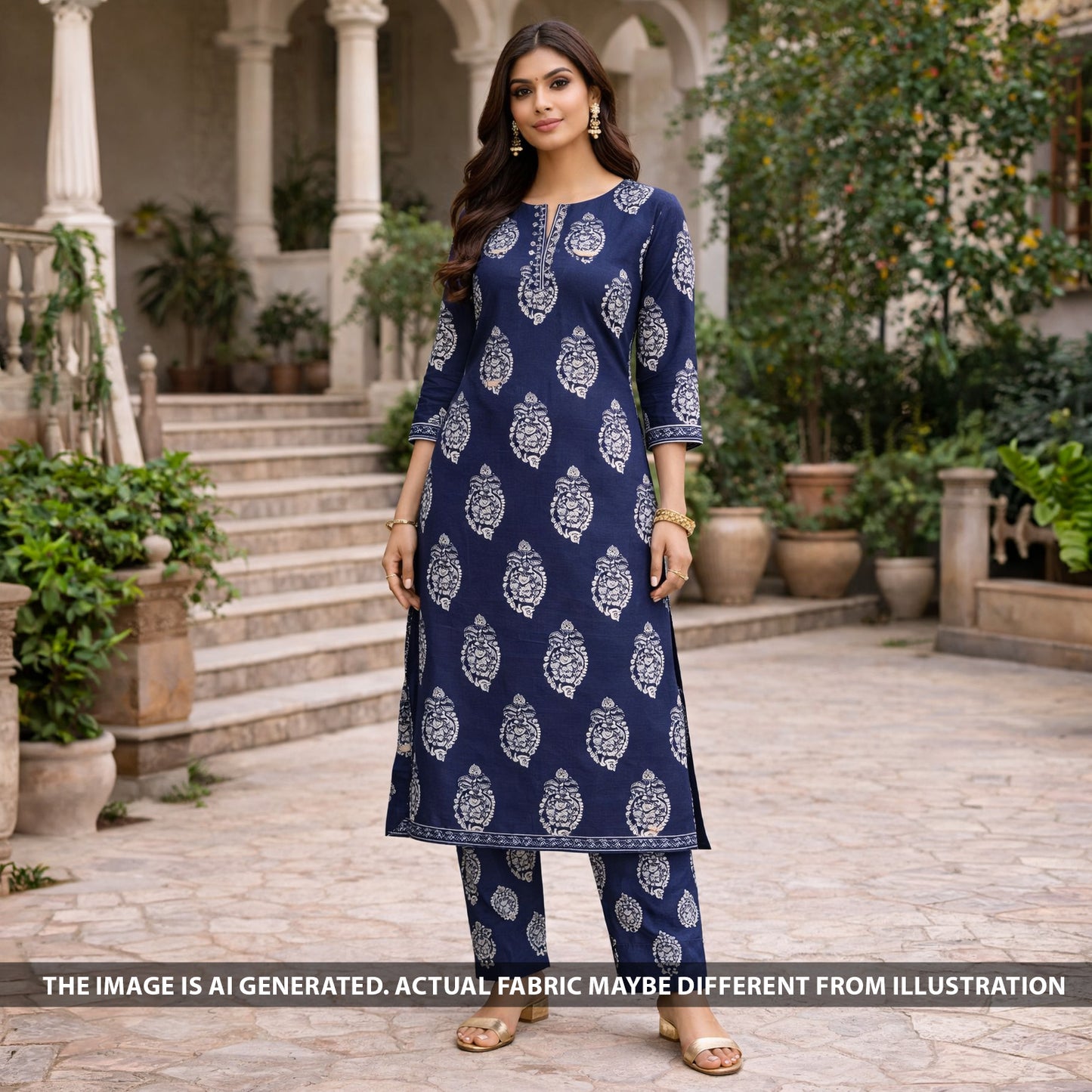 Digital Print Modal Cotton Fabric - F6012