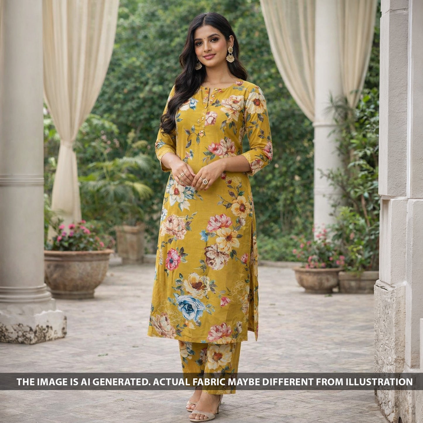 Digital Print Modal Cotton Fabric - F6015