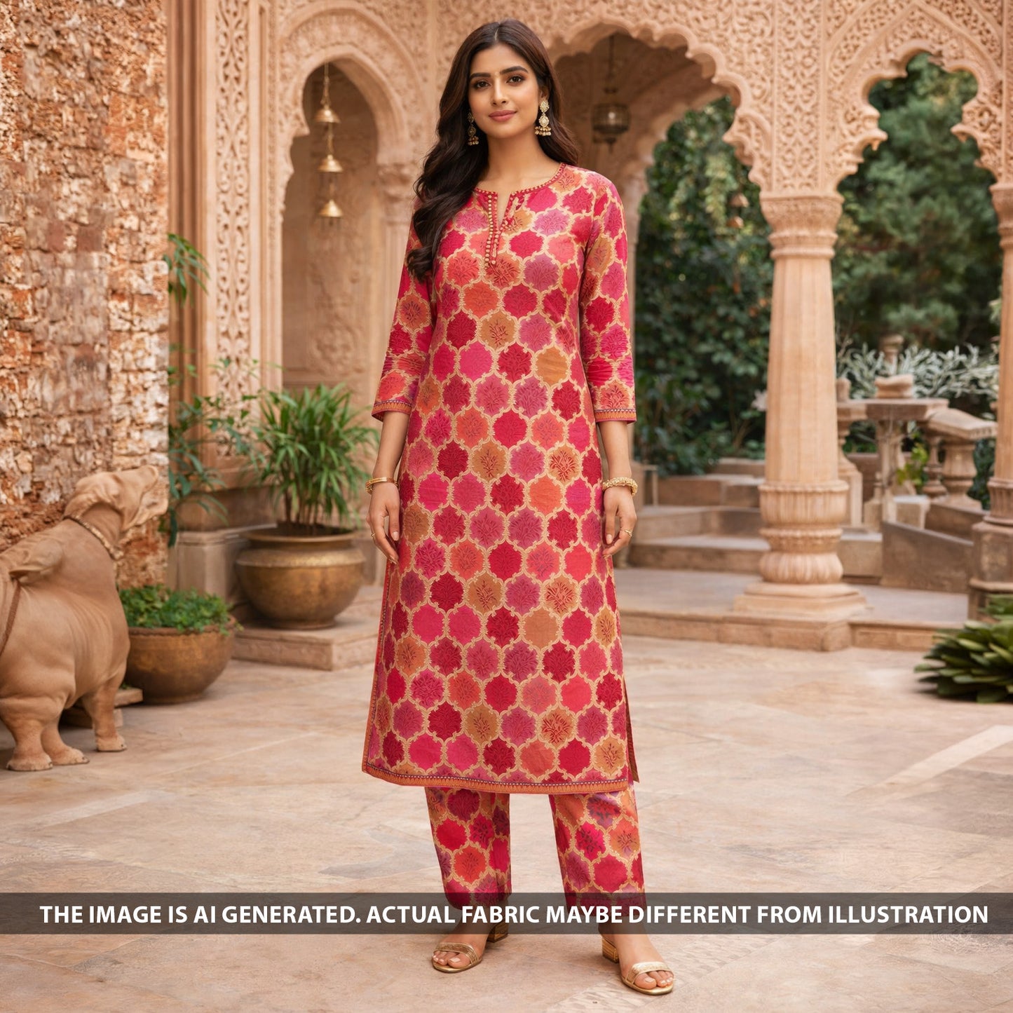 Digital Print Modal Cotton Fabric - F6009