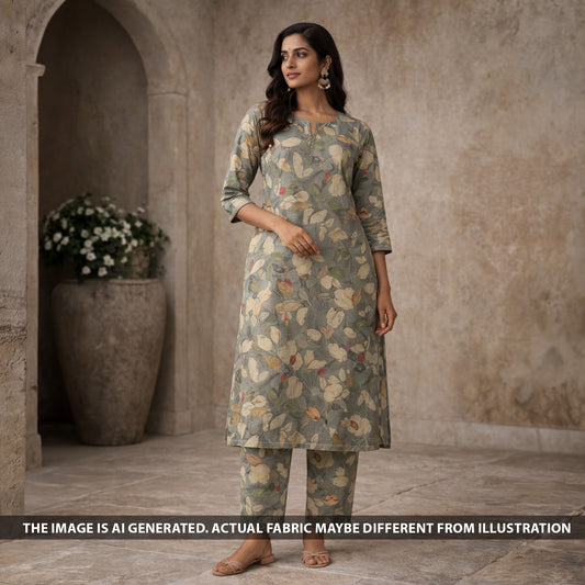 Digital Print Modal Cotton Fabric - F6019