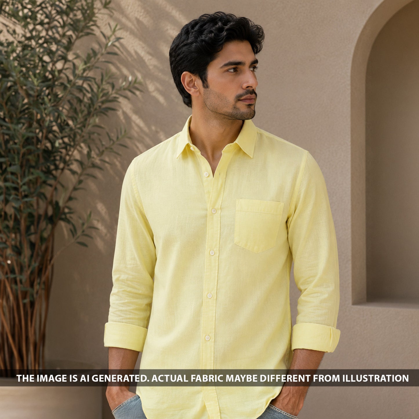 Pure Linen 60 LEA Fabric - F6510