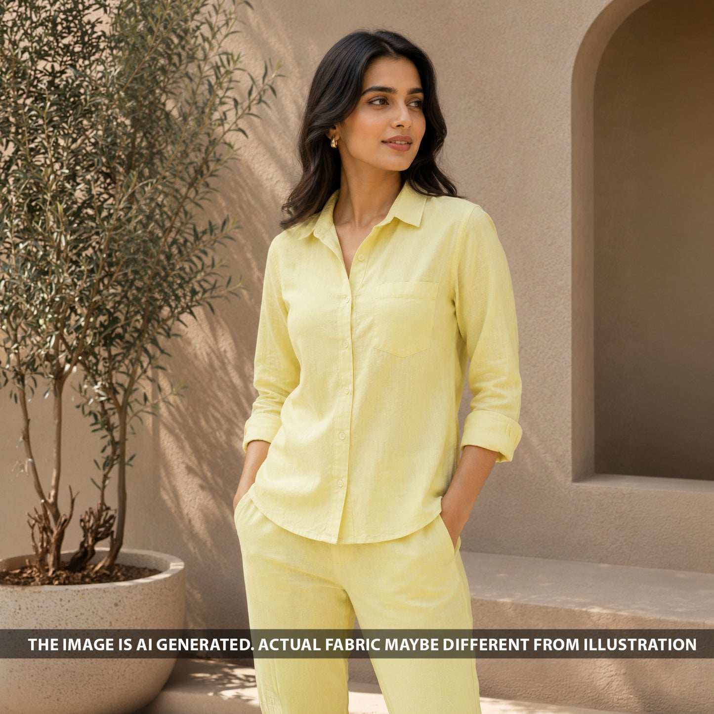 Pure Linen 60 LEA Fabric - F6510