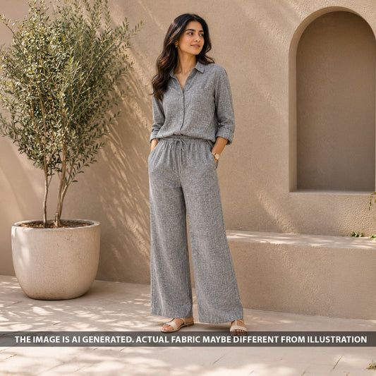 Pure Linen 60 LEA Fabric - F6508