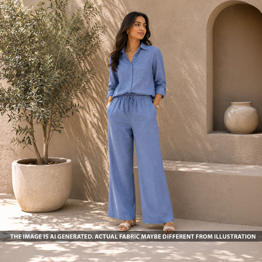 Pure Linen 60 LEA Fabric - F6512