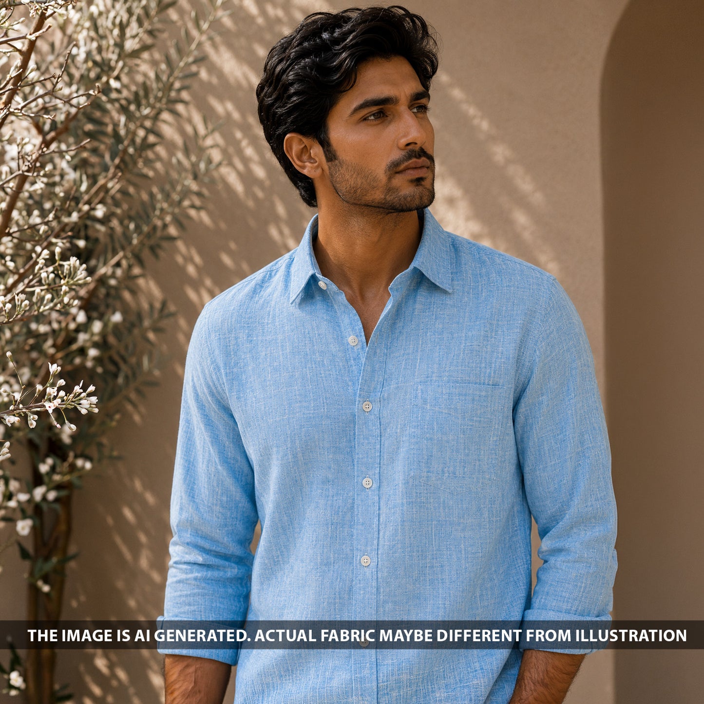 Pure Linen 60 LEA Fabric - F6514