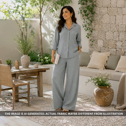 Pure Linen 60 LEA Fabric - F6542