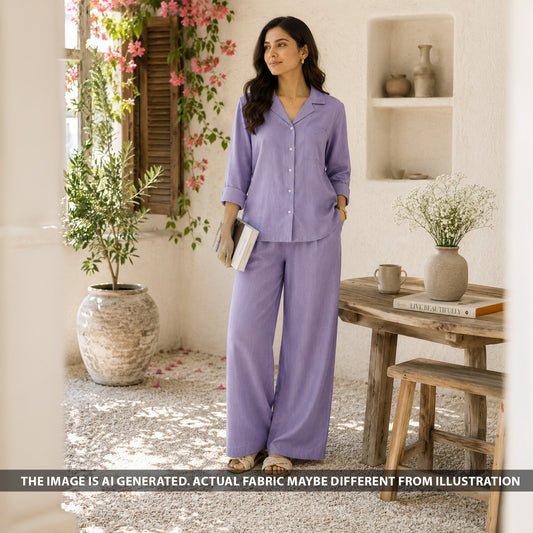 Pure Linen Fabric - F6540