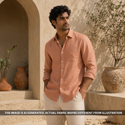 Pure Linen 60 LEA Fabric - F6603