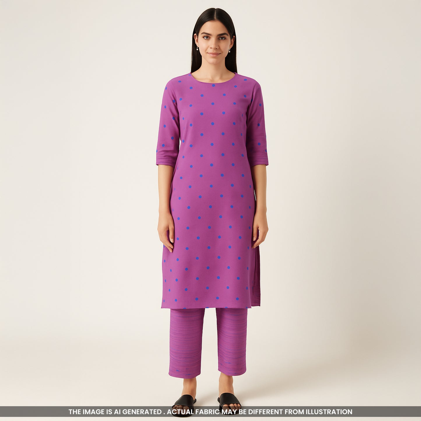 Thread Buti Handloom Cotton Fabric- F3877