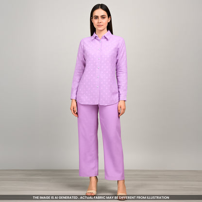 Self Dot Mul Cotton Fabric- F3967