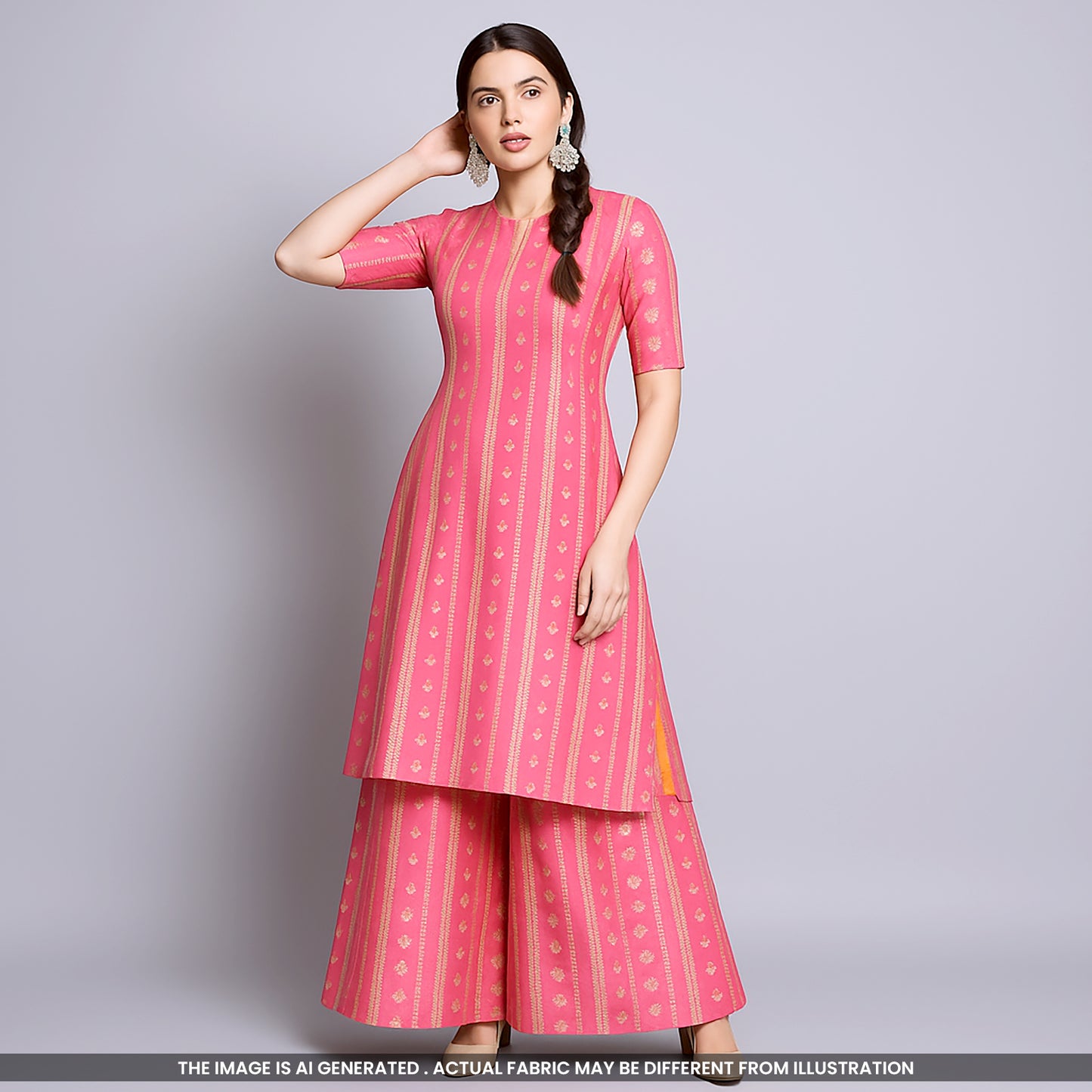 Banarasi Silk Fabric- F3985