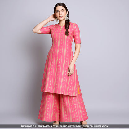 Banarasi Silk Fabric- F3985