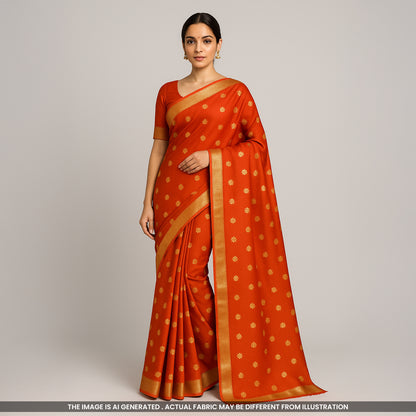 Banarasi Silk Fabric- F3973