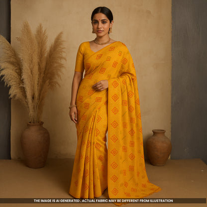 Digital Print Crepe Fabric-F5202