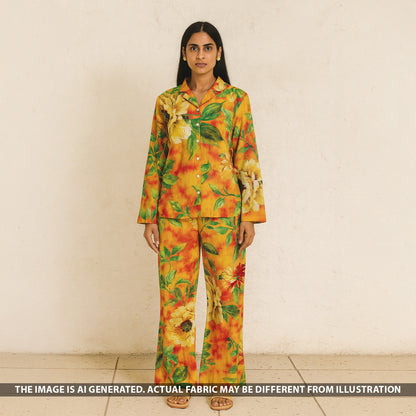 Digital Print micro Velvet Fabric - F5281