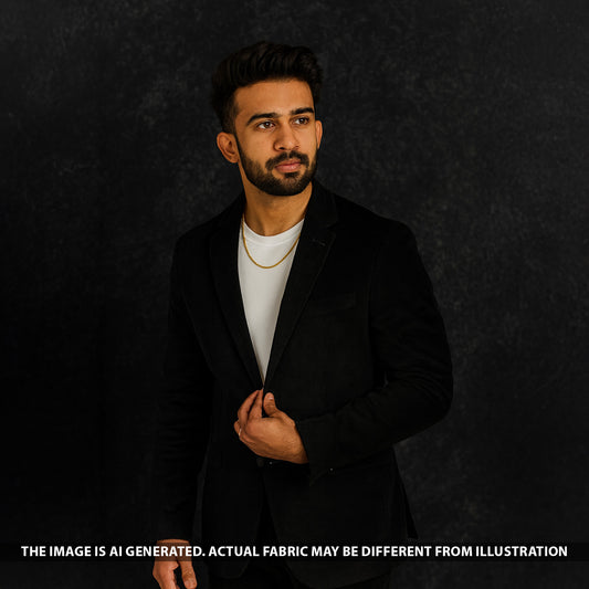 Cauterize Lycra Velvet Fabric - F5315