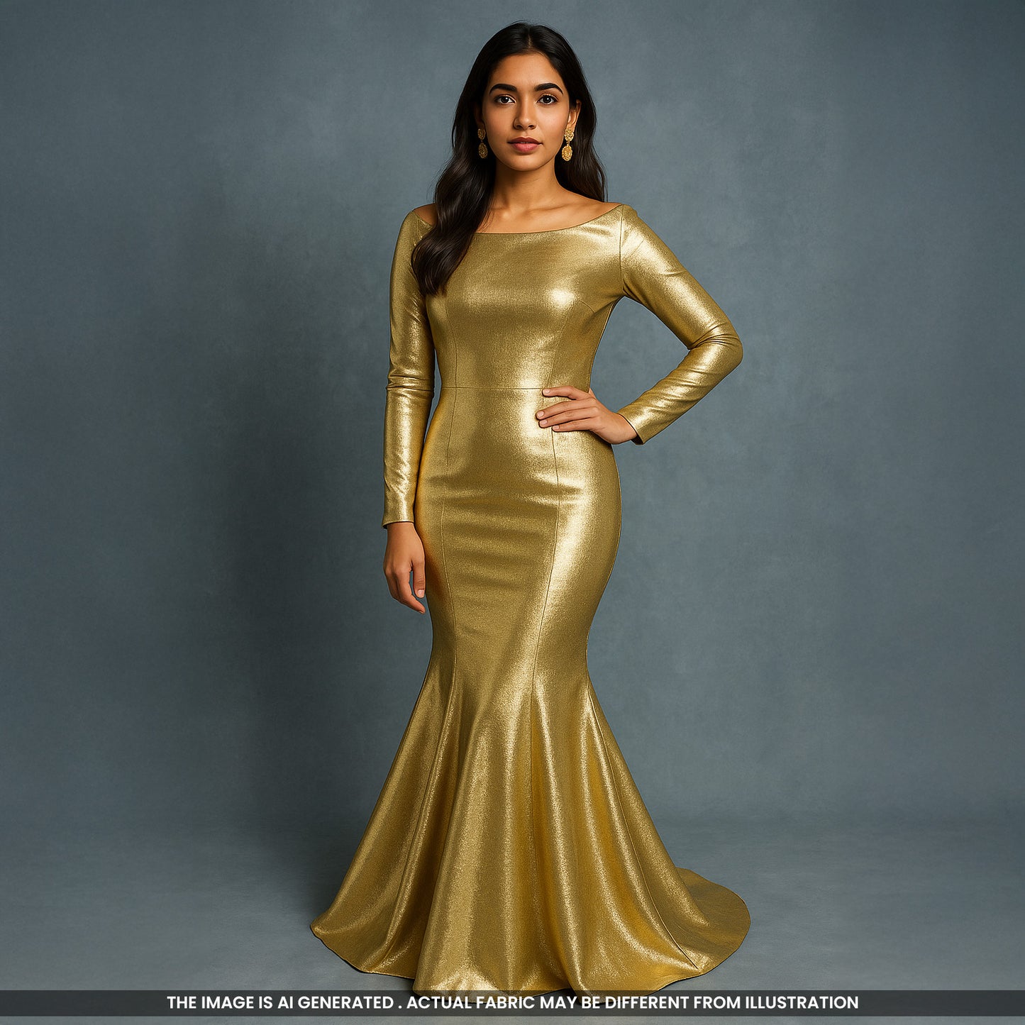 Foil Lycra Fabric-F5020