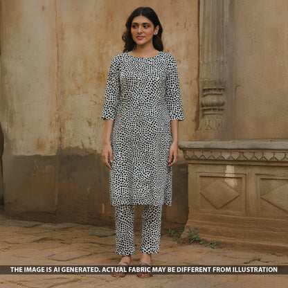 Animal Print Crepe Fabric - F5157