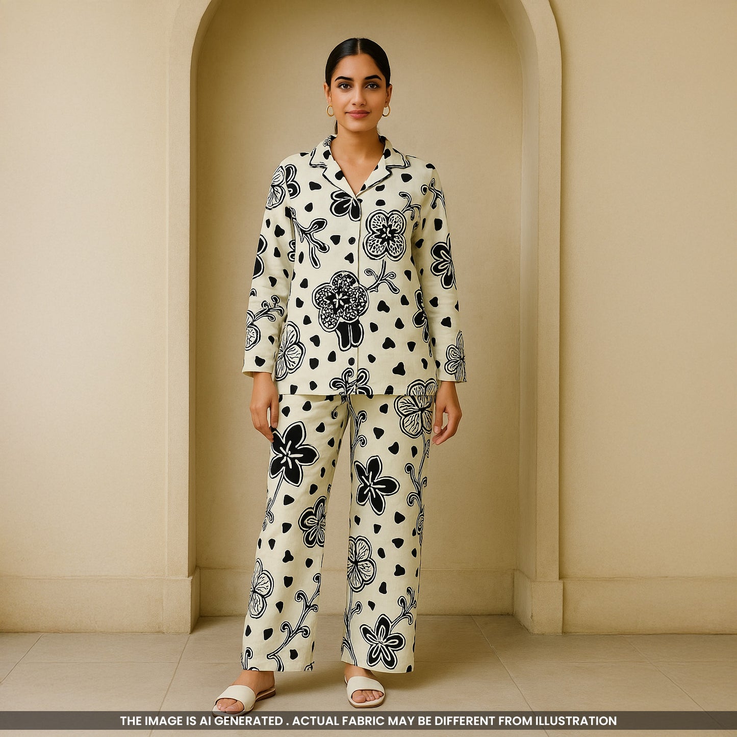 Digital Print Modal Silk Fabric-F5042