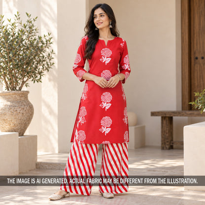 Printed Modal Satin Fabric - F7445