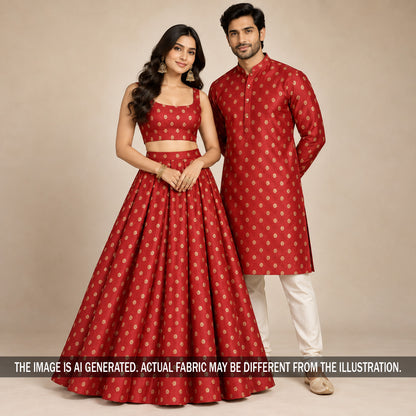 Banarasi Brocade Fabric - F7466