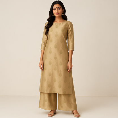 Banarasi Brocade Fabric-F4362