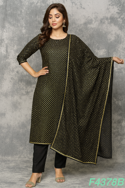 Brocade Fabric-F4378