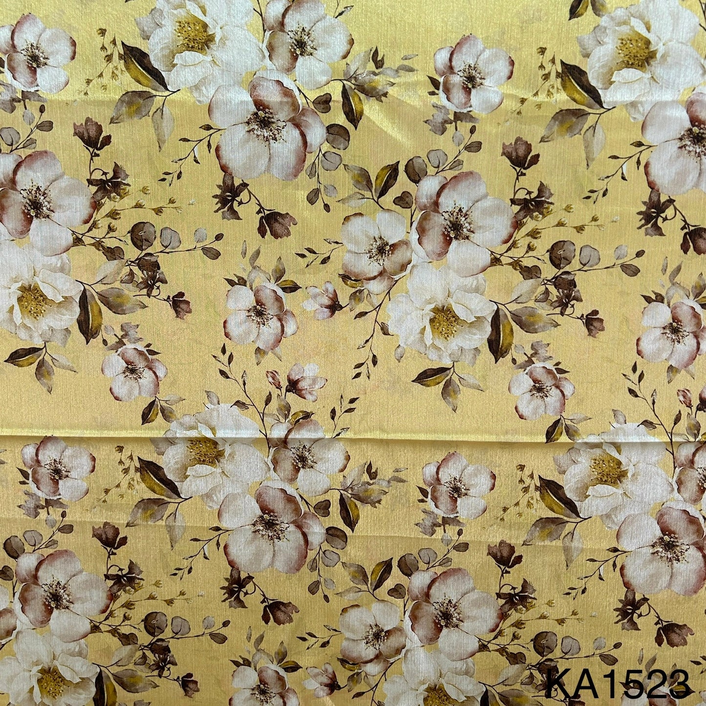 Printed Chinon Fabric-KA1523