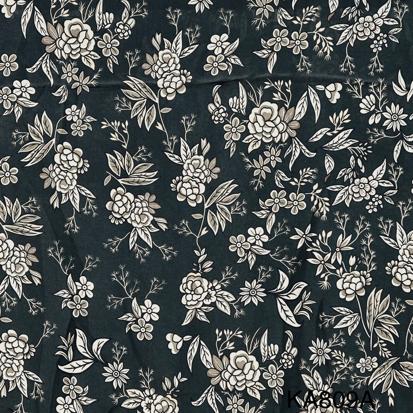Printed viscose crepe Fabric-KA809