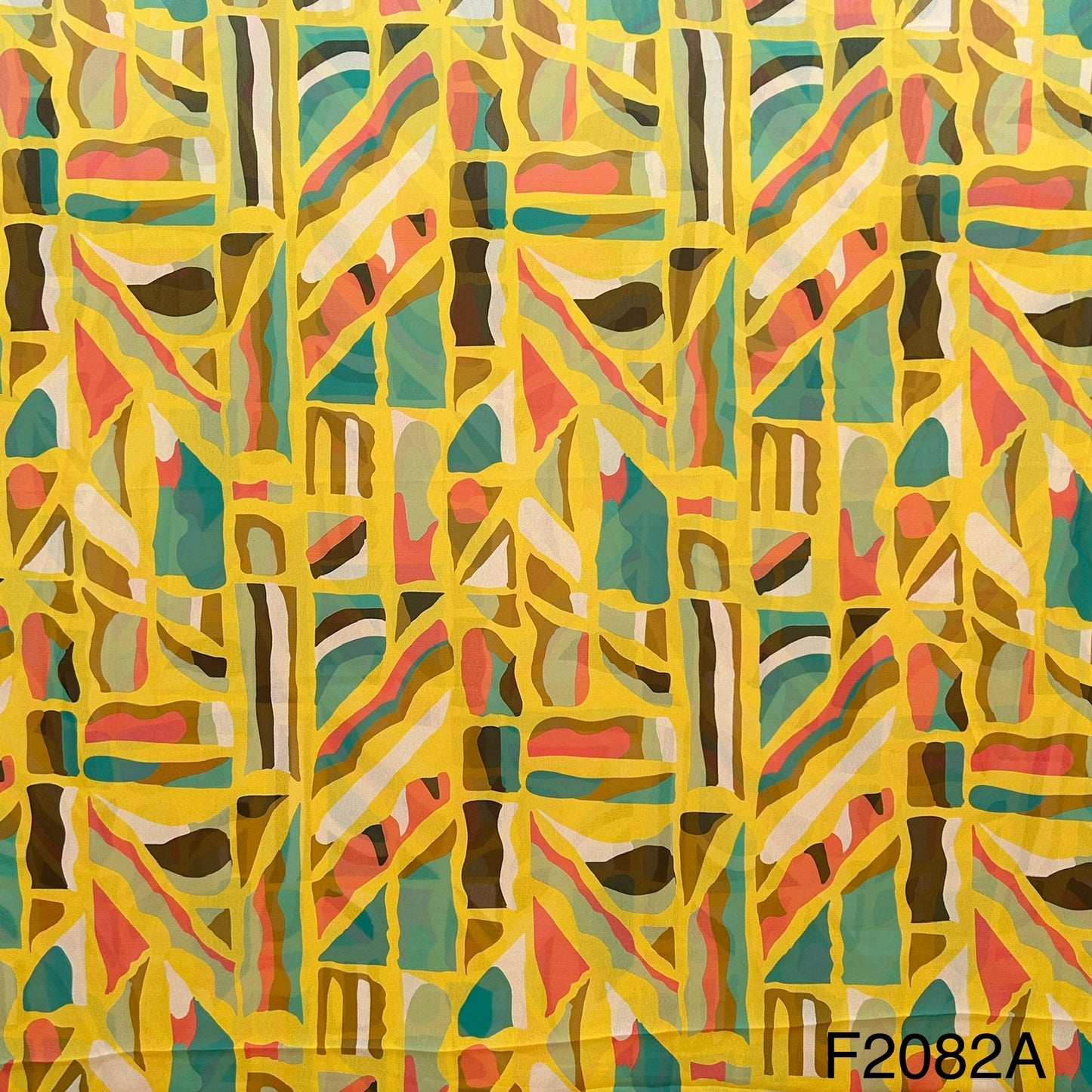 Printed Georgette Fabric-F2082