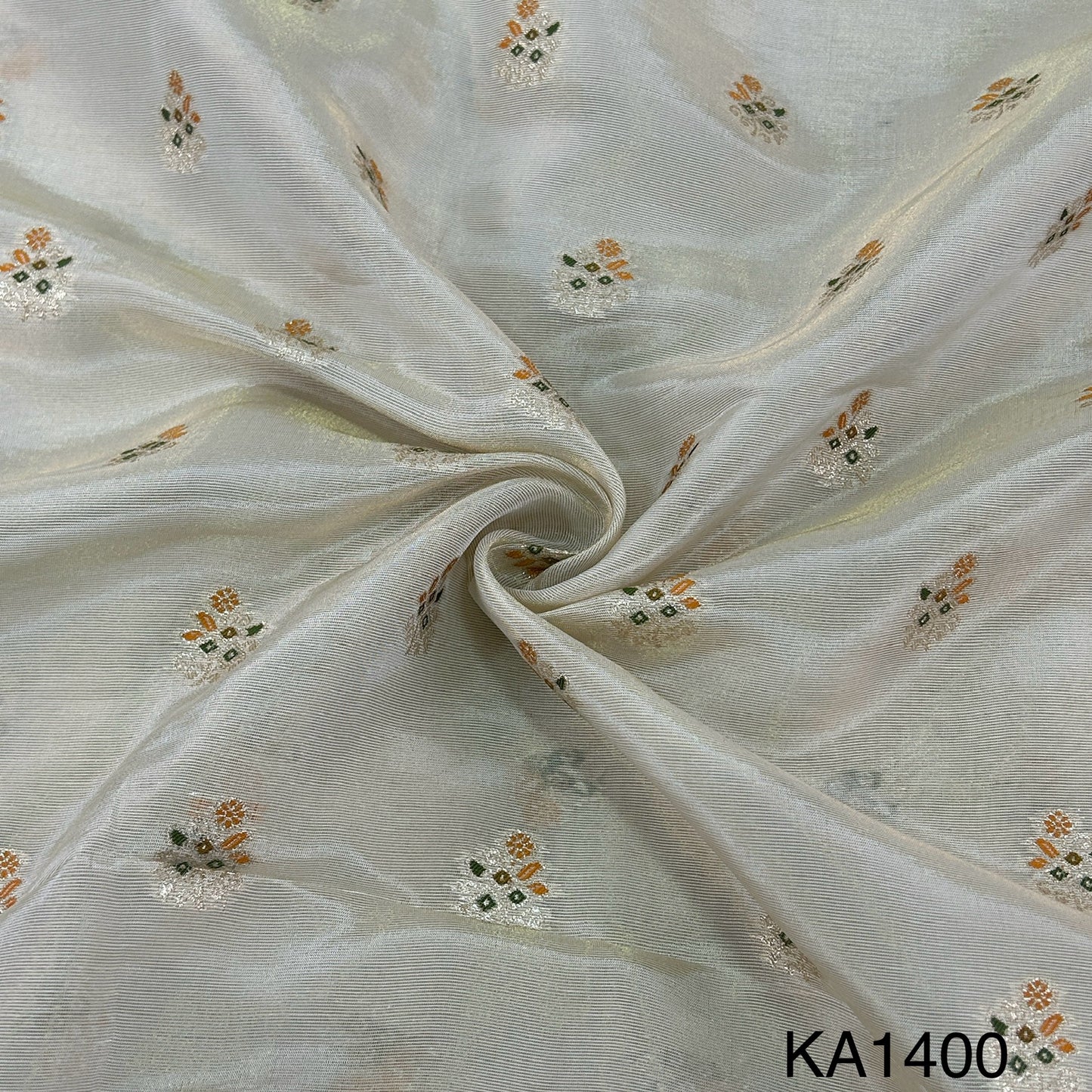 Banarasi Tissue Silk Fabric-KA1400