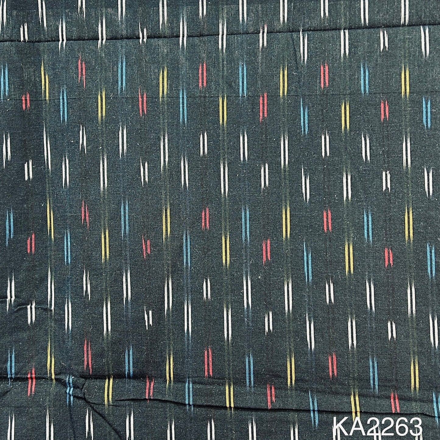 Ikkat Cotton Fabric-KA2263