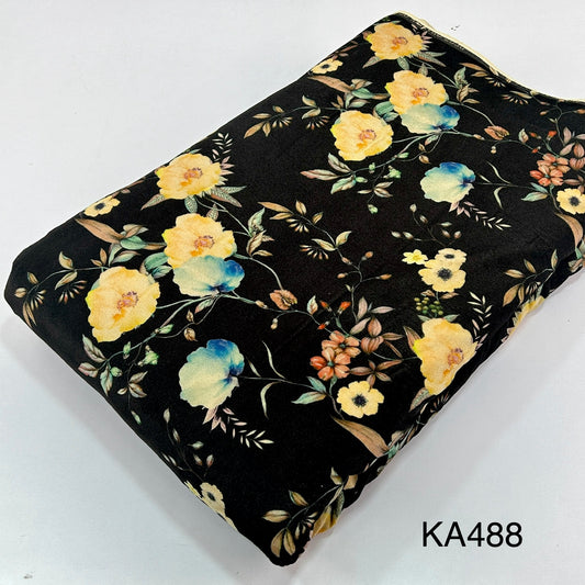 Printed Velvet Fabric-KA488