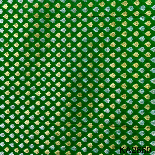 Banarasi Silk Brocade fabric-KA2660