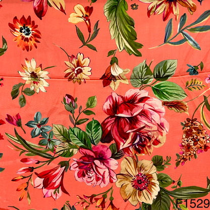 Printed Crepe Fabric - F1529