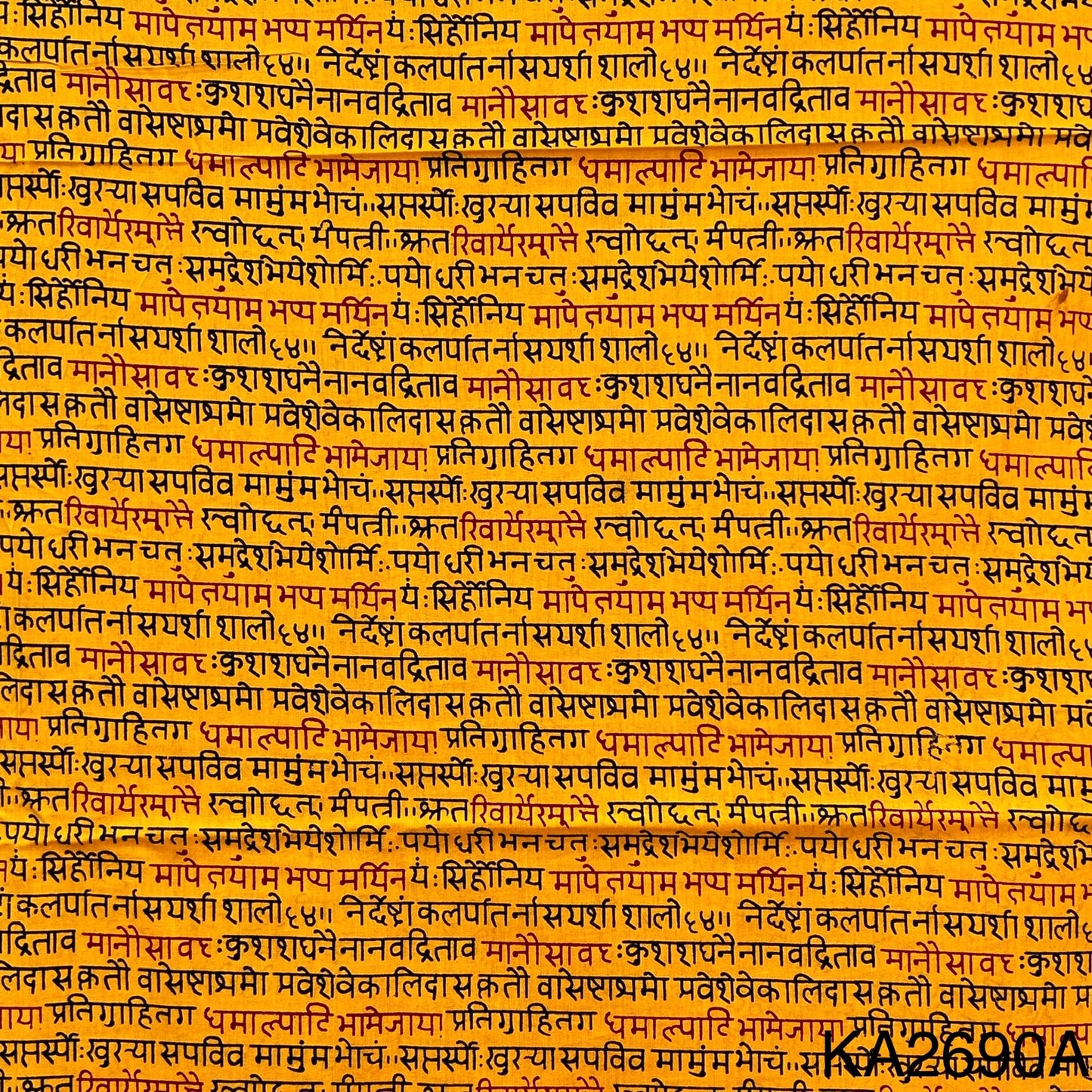 Printed Cotton Fabric-KA2690