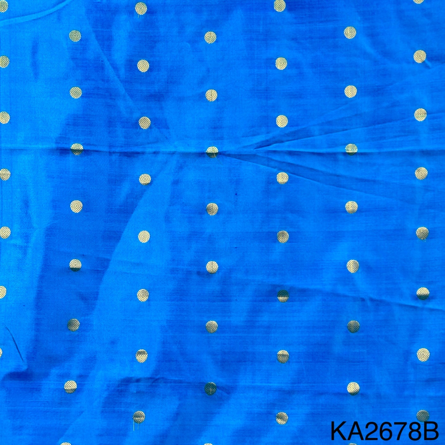 Pure Banarasi Silk Brocade Fabric-KA2678